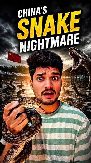 900 Snakes Escaped in China!