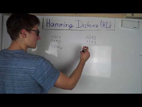 HAMMING DISTANZ (Hamming distance) | Digitaltechnik