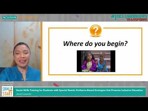 Social Skills Training for Students with Special Needs: Evidence-Based Strategies that Promote...