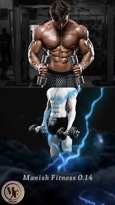 Full body workout with dumbbells