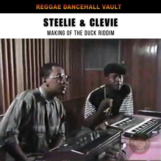 Making of the Duck Riddim by Steelie & Clevie #reggae #dancehall #jamaica #riddim #duckriddim #steelieandclevie #fblifestyle #reggaedancehallvault ❤️💚💛 | Reggae Dancehall Vault
