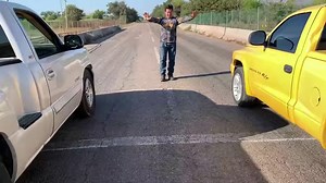 Cheyenne 400 SS Reta a Dodge Dakota RT | Arrancones | Sinaloa Stang