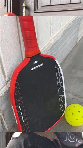 agassi paddle review #pickleball #agassi #paddleball #review #viralshorts #shorts