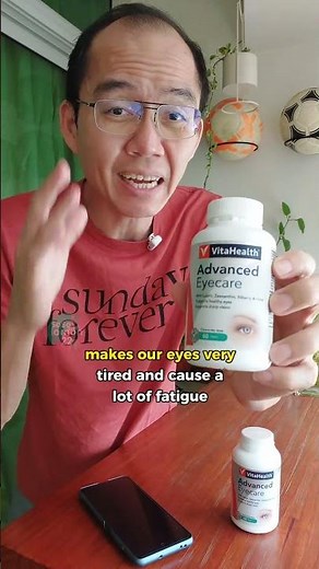 Vitahealth Advanced Eyecare for sharper vision, eye fatigue, vegan
