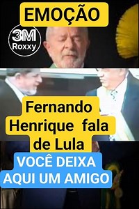 FHC AND LULA: EMOTION WHEN PASSING THE SLASH TO A METALWORKER