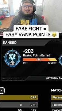 EASIEST RANK POINTS IN APEX LEGENDS 😅. #apexlegends