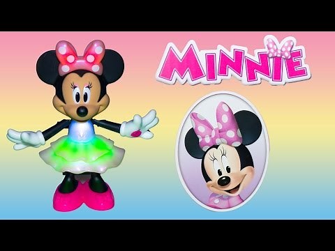 MINNIE MOUSE Minnie Mouse Rainbow Dazzle Fashion Show Video Toy Unboxing