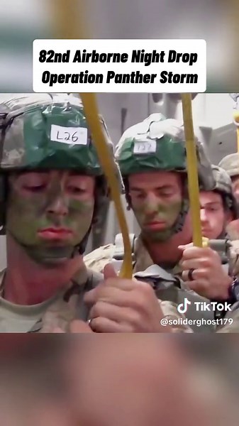 82nd Airborne Night Drop Operation Panther Storm