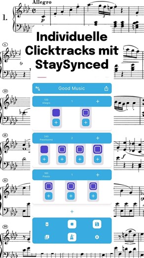 Erstelle deinen Click Track und verbesser deinen Rhythmus.