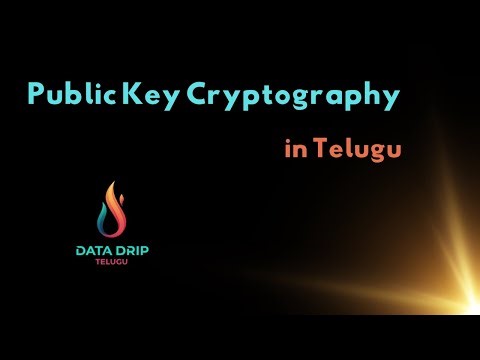 Public Key Cryptography Explained in Telugu | Public vs Private Key | Asymmetric Encryption vs PKC