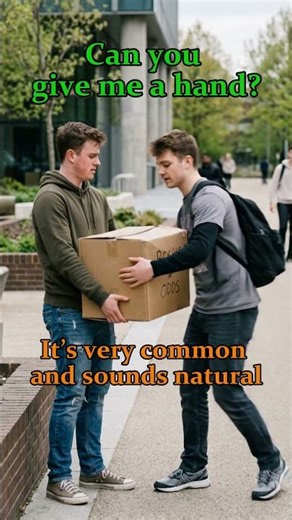 Say THIS instead of “Can you help me?” (Sound more natural)