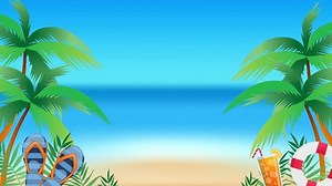 Endless Loop Summer Background Beach View Stock Footage Video (100% Royalty-free) 3484264459 | Shutterstock