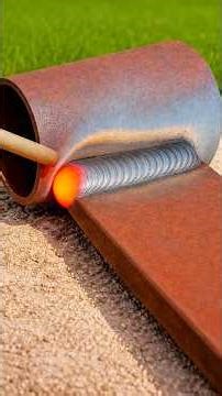 Hidden Technique for Round Pipe and Steel Plate Welding – Must Watch! #welding #stickwelding