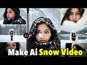 Create Stunning Snowfall Videos in Just One Click! 100% Free 🔥 | Snow Ai Trend | Gemini Photo Edit