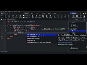 Guide to making a killbrick in Roblox Studio