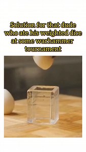 I found much healthier solution for that dude who had weighted dice at some warhammer tournament and ate that dice when they found out. If you know that dude, please share it with him! #warhammer #warhammercommunity #warhammertournament | Gaweldapaints