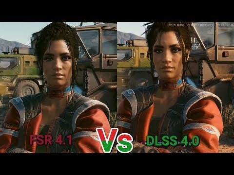 FSR 4.1 VS DLSS 4.0 PRESET K | 4K PERFORMANCE MODE | CYBERPUNK | 9070XT AND RTX 5070 |