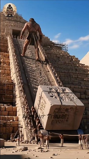 How were the pyramids built