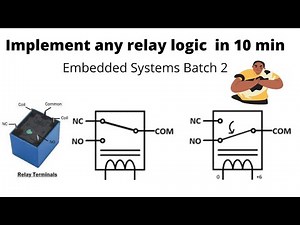Implement any type of gate logic using relays in 10 minutes.