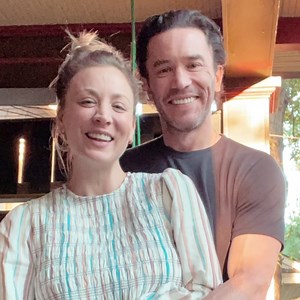Pregnant Kaley Cuoco Shares Sweet "Parents" Photo With Tom Pelphrey
