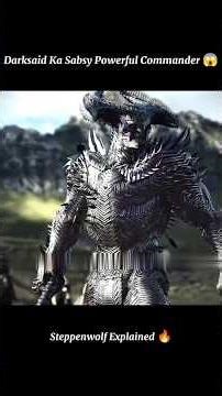 Steppenwolf Explained | Justice League Villain Origin & Powers #shorts