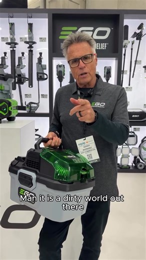 EGO on Instagram: "There's huge cleaning power inside our compact 9-gallon Wet/Dry Vacuum. Get up to 100 CFM of suction power + wireless remote and multiple power modes. Perfect for detailing interiors of cars and trucks. Video by @hardwarehuddle"