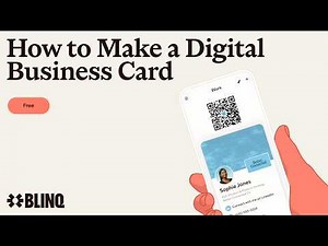 How to make a digital business card for free (iPhone & Android)