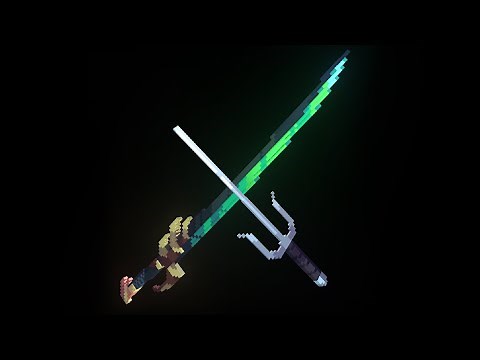 Minecraft 3D Weapons Showcase: Zenith x Iron Sai