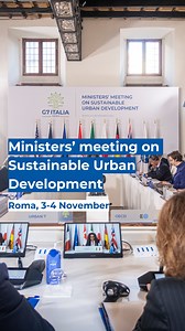 1.3K views · 26 reactions | Watch the key moments of the #G7 Ministers’ Meeting on Sustainable Urban Development held in Rome on 3-4 November #G7Italy  Guarda i momenti salienti della Riunione ministeriale del G7 dedicata allo Sviluppo Urbano Sostenibile che si è tenuta a Roma il 3 e 4 Novembre. #G7Italy | G7 | Facebook