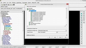 APDL : Structural Beam Analysis