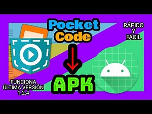 🚀CÓMO HACER UN APK EN POCKET CODE🚀 | TUTORIAL ÚLTIMA VERSIÓN ✅ | ¡de POCKET CODE a APK!📲