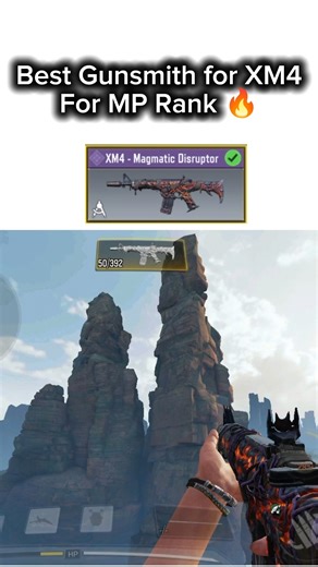 Best Gunsmith for XM4 in season 3 of cod mobile #cod #codm #codmloadout #callofduty #shorts #short