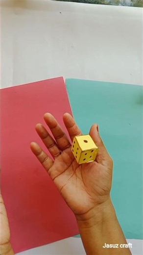 Easy Paper Dice 🎲 | Simple DIY Craft Using Paper | Mini Dice Making
