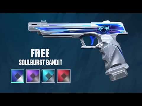 Free Bandit Skin in Valorant | New Soulburst Bandit Skin