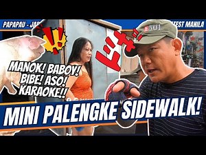 MINI PALENGKE SIDEWALK! / yorme clearing operation - general sukat - papapau