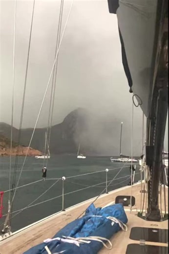 Amazing storm behind us😱⛈️😱 | American News Daily