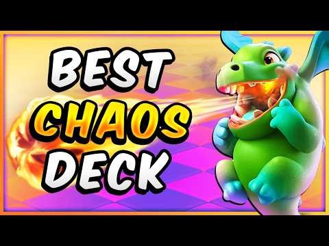 I found the BEST CHAOS DECK in Clash Royale