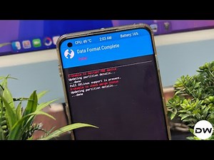 Fix TWRP Format Data Error E: Unable to check merge status