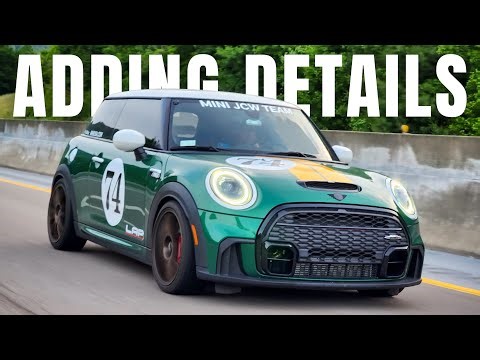 Installing Cosmetic Upgrades To The MINI JCW