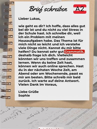 #deutschlernen #briefschreiben #deutscha2 #schreibenüben #daf #daz #deutschkurs #lernen #vokabeln #prüfungsvorbereitung #deutschtipps #sprachtipps #alltagindeutschland #grammatikdeutsch #wortschatz #briefea2 #deutschüben #zugverspätung #entschuldigung #reisen #bahnfahrt #berlin #hamburg #sprachenlernen