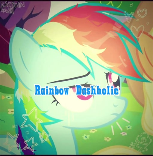 Rainbow Dash Version💜💙❤️💚🧡💛 #rainbowdash #holic #mylittlepony #mlp #equestriagirls