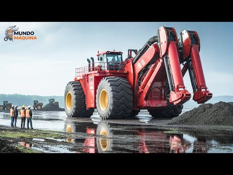 100 Maquinaria pesada más grande y peligrosa -Habilidad de transporte extremadamente peligroso #38