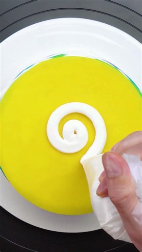 Magical Rainbow Crepe Cake Drip Hack 🌈💧 #satisfying #shorts #cake