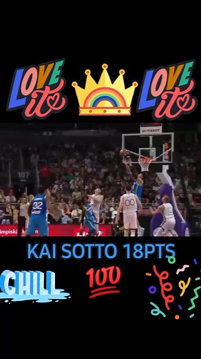 3.1K views · 14 reactions | Kai Sotto vs Latvia with 18points #KaiSotto #fypシ゚ #highlighteveryone | Jun Rey-views | Facebook
