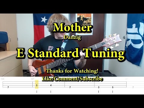 Mother - Danzig (Bass Cover with Tabs)