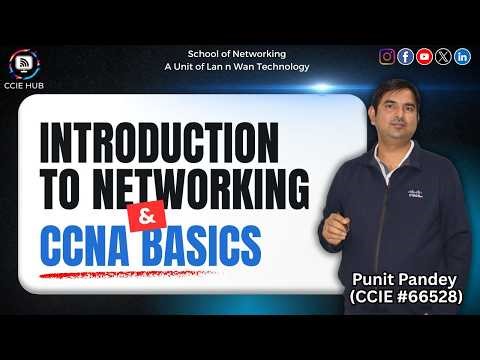 CCNA Course Day 1 | Introduction to Networking & CCNA Basics | CCIE HUB