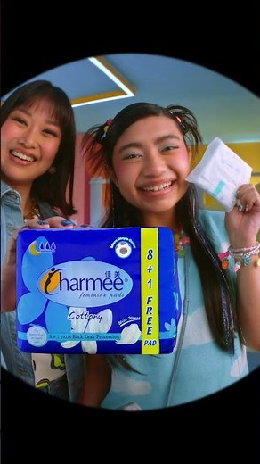 Be Confident and #GoWithTheFlow with Charmee Cottony Napkin for Heavy Flow!