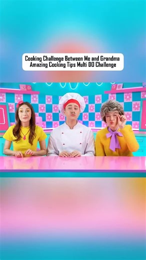 Cooking Challenge Between Me and Grandma | Amazing Cooking Tips Multi DO Challenge Part 1 #multido #multidolgirls #challenge #multidoteam #multidochallenge