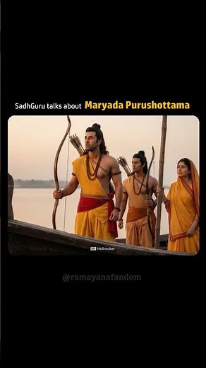 Sadhguru explains why Lord Rama is known as Maryada Purushottama