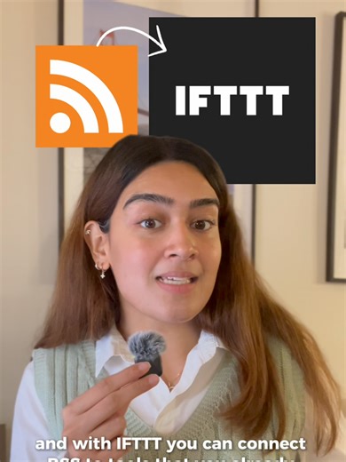 Staying informed doesn’t have to mean staying distracted. Using RSS feeds with IFTTT lets you choose what you follow, and where it shows up. Watch through to see how we set up RSS feeds with IFTTT. #RSSfeed #directinformation #information